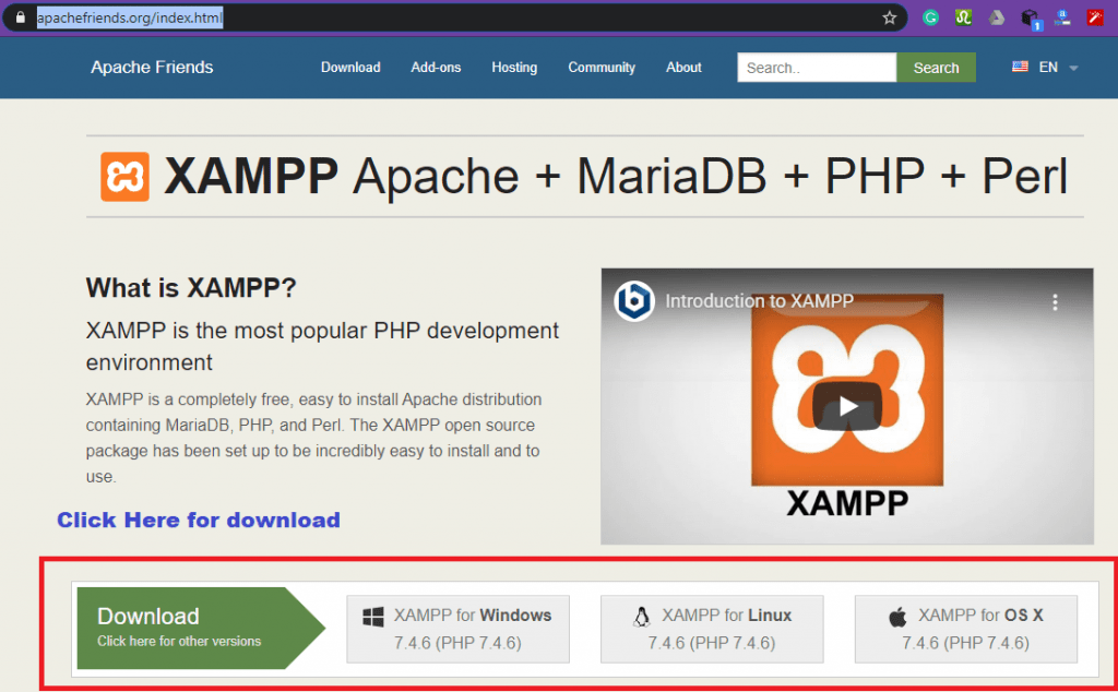 How to setup PHP in localhost for serverside scripting?