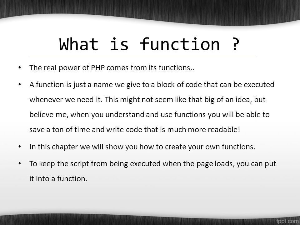 Complete Guide and Tutorials for PHP Functions with example