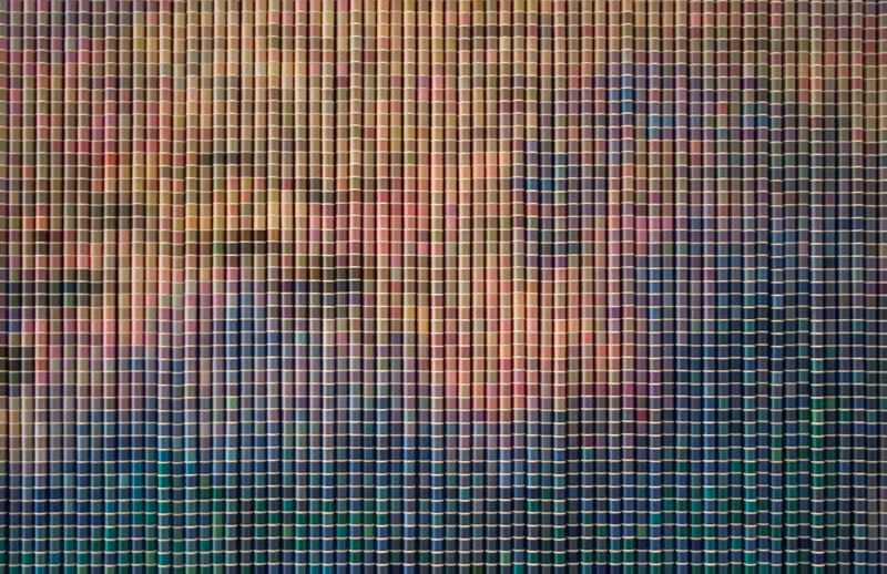 After Water Lilies, by Devorah Sperber, 20052006, commissioned by Wells Real Estate