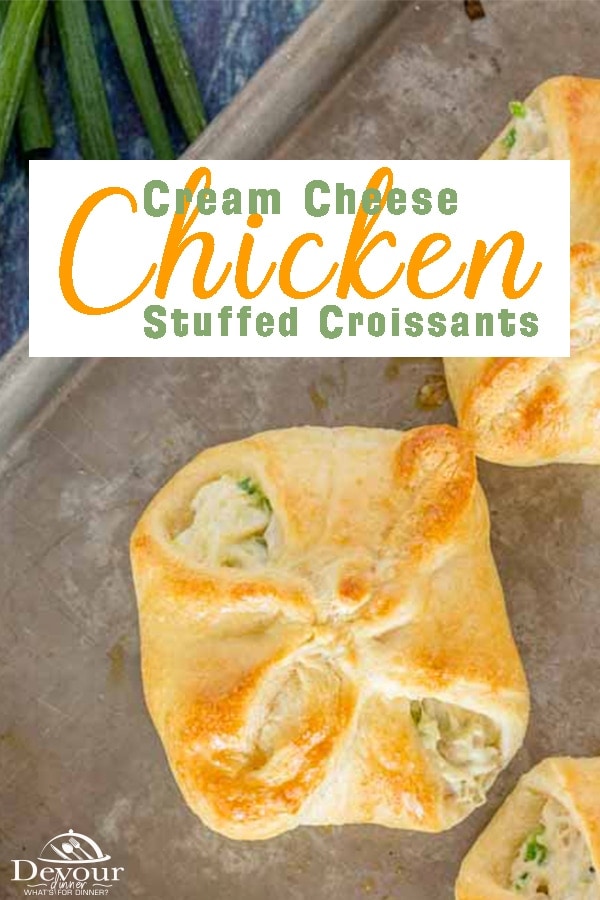 Mouthwatering Cream Cheese Chicken Stuffed Croissants Devour Dinner