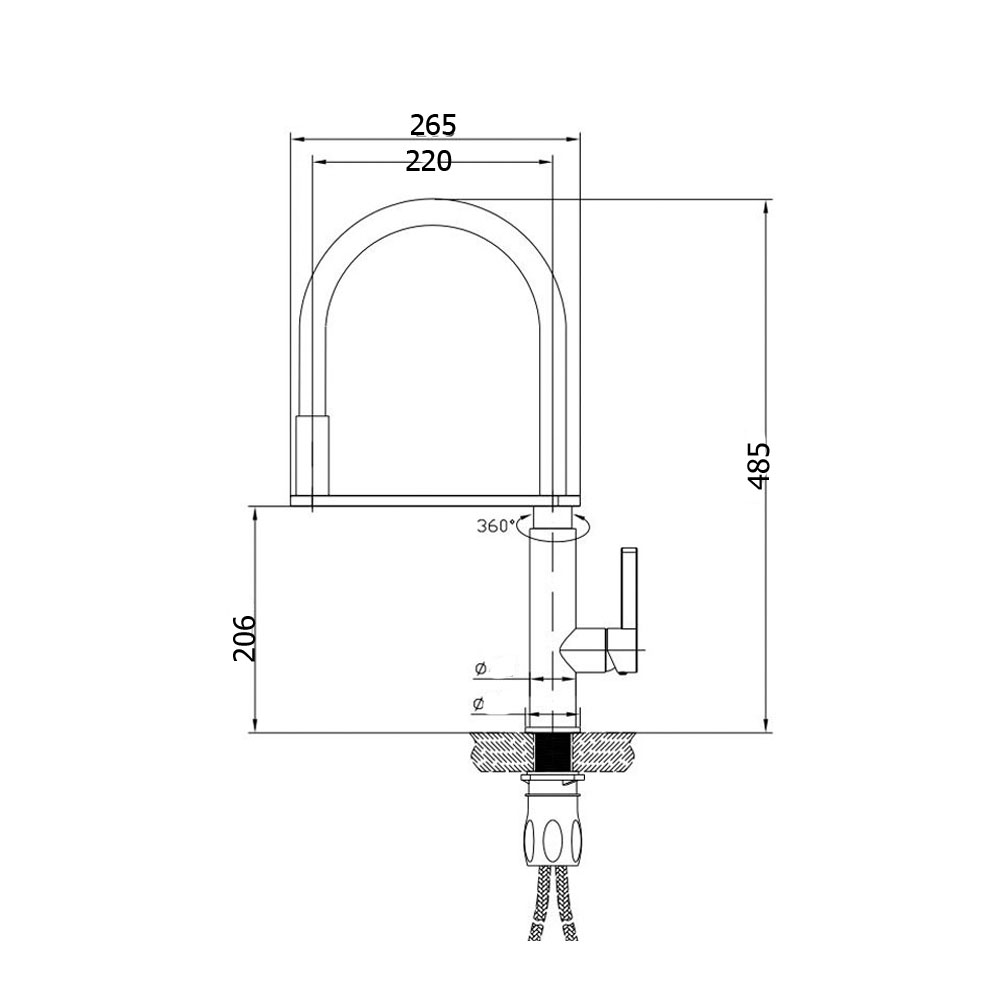 Orix Flexible Sink Mixer DevSpec