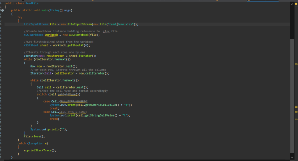How to Read & Write Data Using Apache POI Java Devstringx