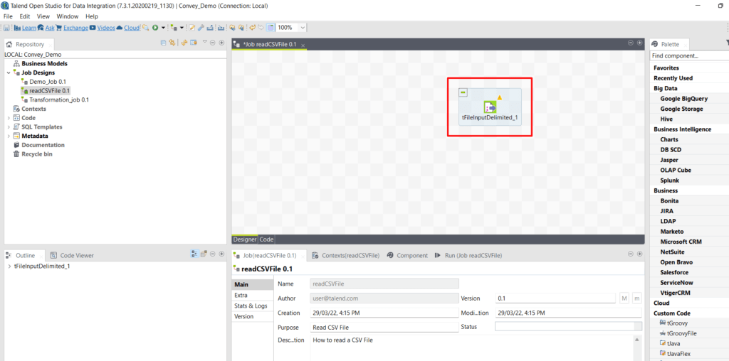 Getting Started with Talend Open Studio Powerful Open Source ETL tool