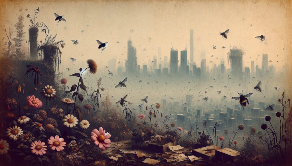 Air pollution severely affects beneficial insects