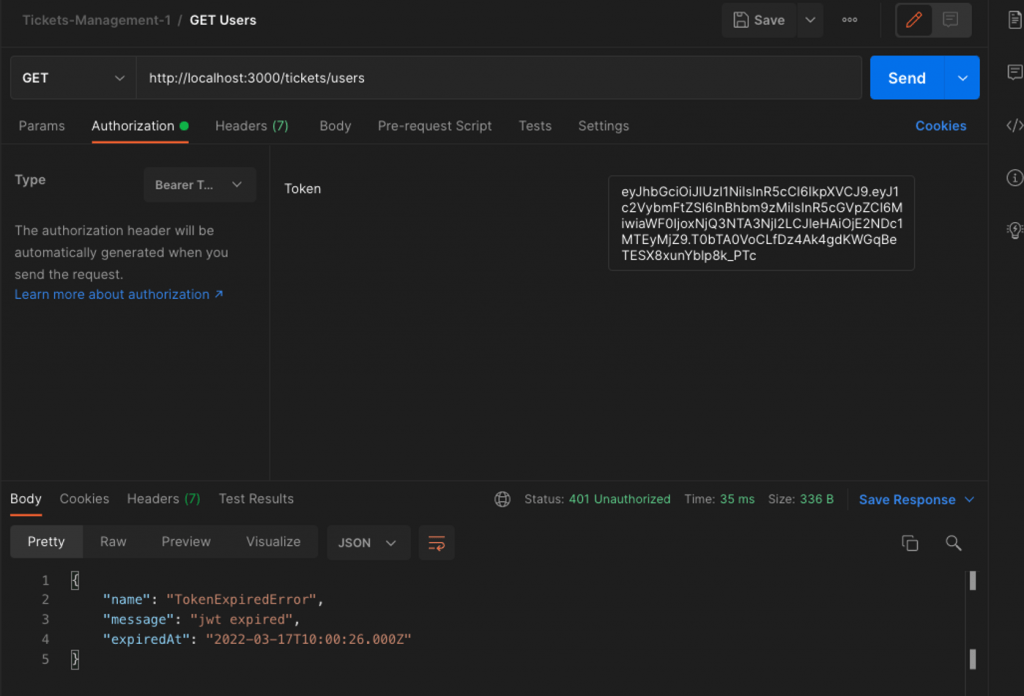 JWT and Passport JWT Strategy for your NestJS REST API Project Panos