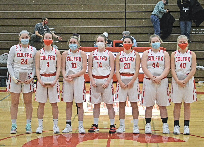 Seven seniors conclude high school careers for Colfax girls basketball