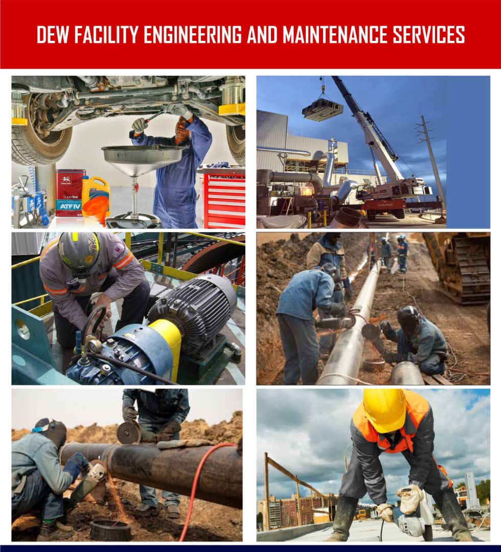 Dew Limited Facility Engineering & Lubrication Company in Nigeria