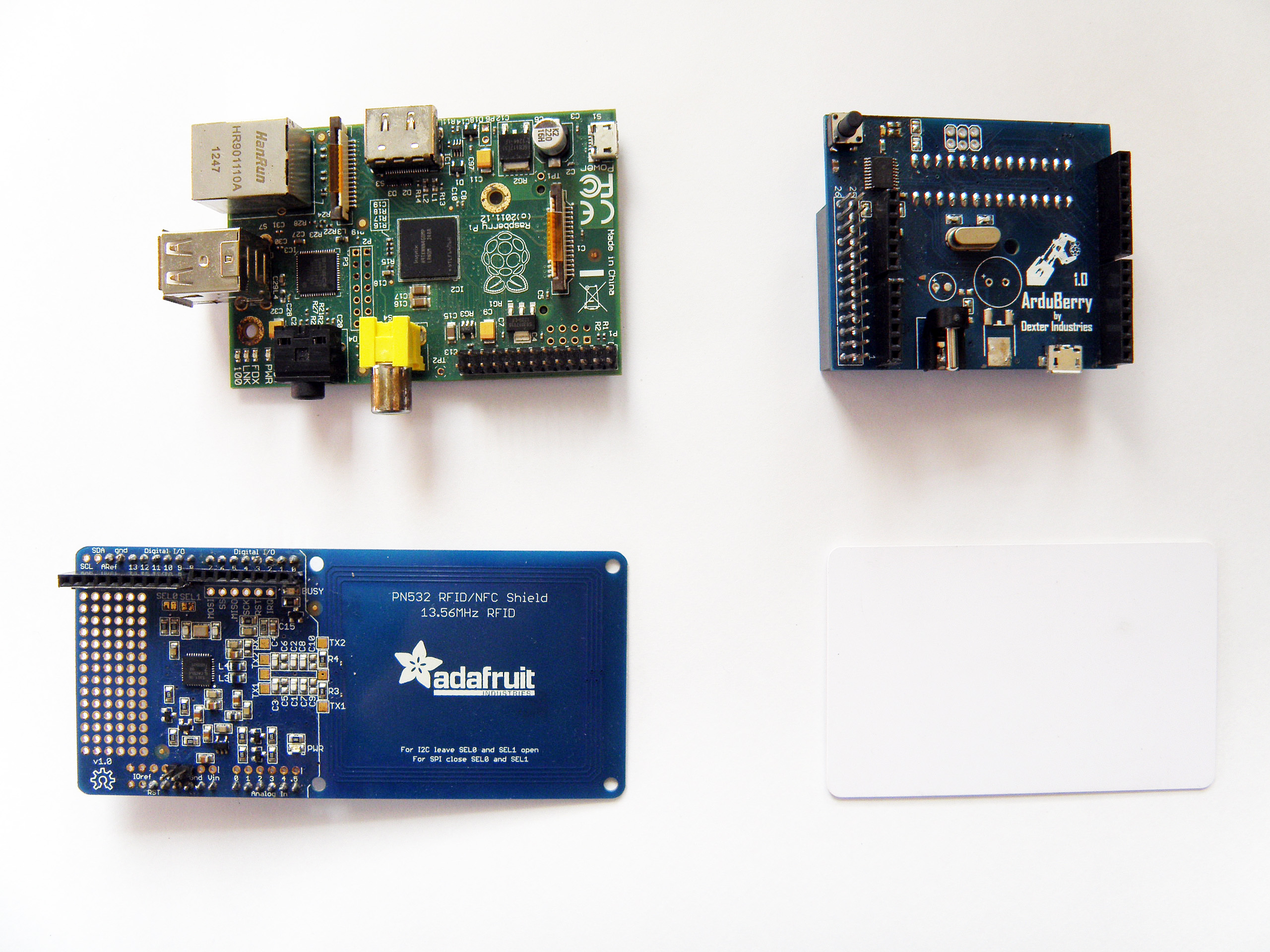 NFC Card Reader and the Raspberry Pi Dexter Industries
