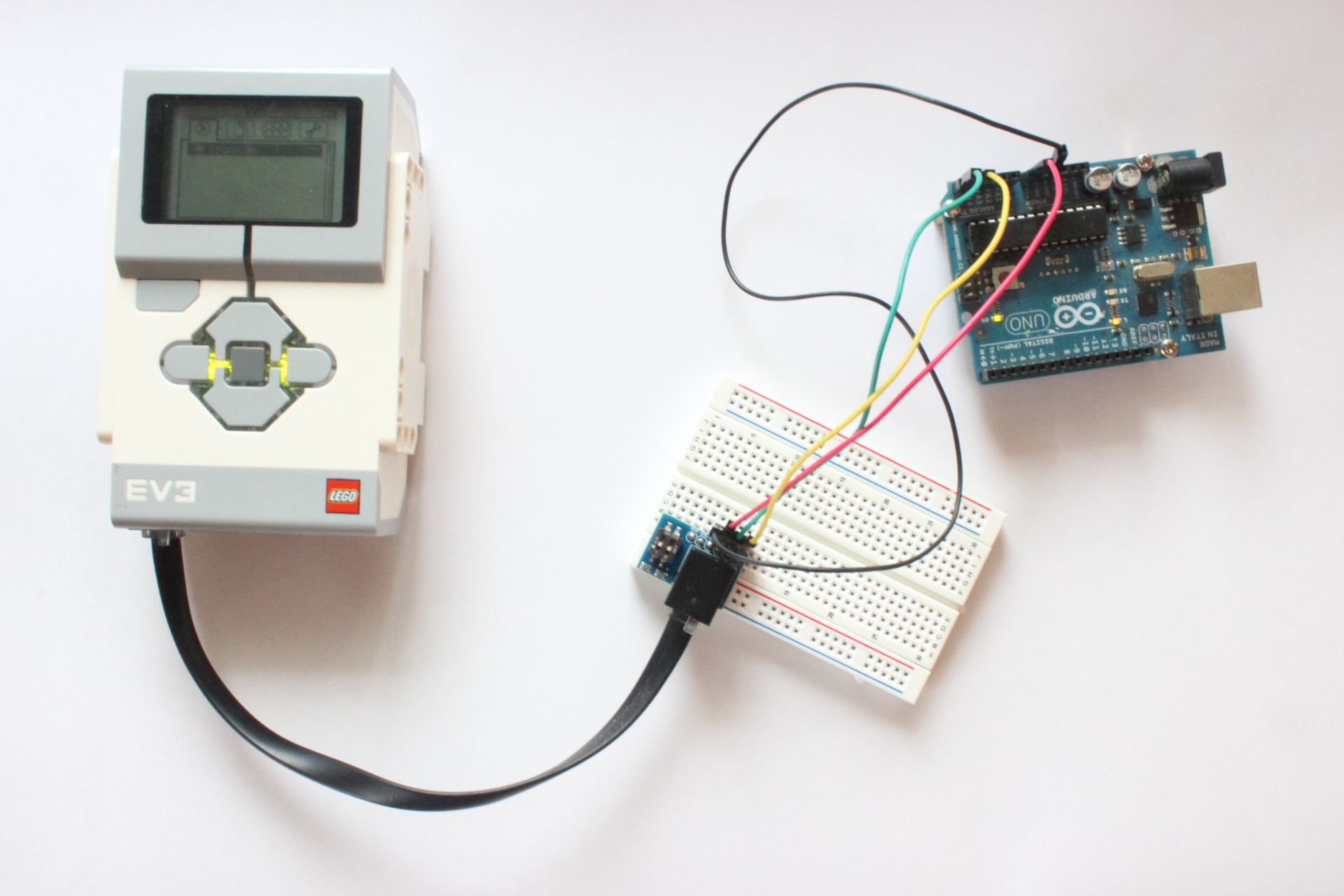 Connecting the EV3 and the Arduino Dexter Industries