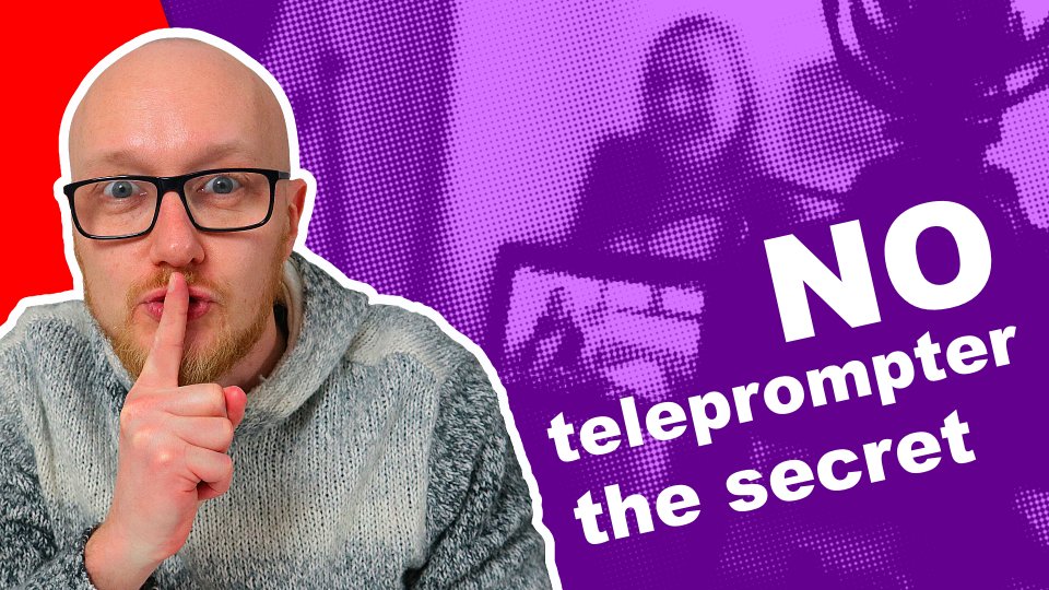 how to read a script on camera (without teleprompter)