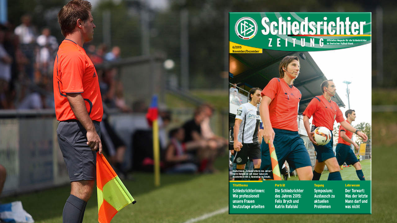 SchiedsrichterZeitung Ausgabe 06/2015 DFB Deutscher FußballBund