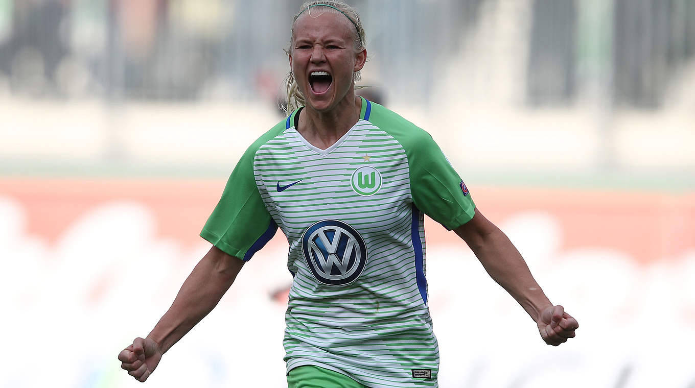 Der TripleTraum lebt Wolfsburg im ChampionsLeagueFinale DFB