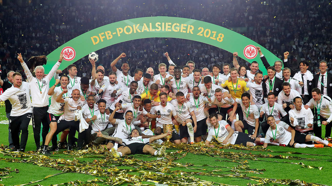 Im Video Eintracht Frankfurt ist DFBPokalsieger DFB Deutscher