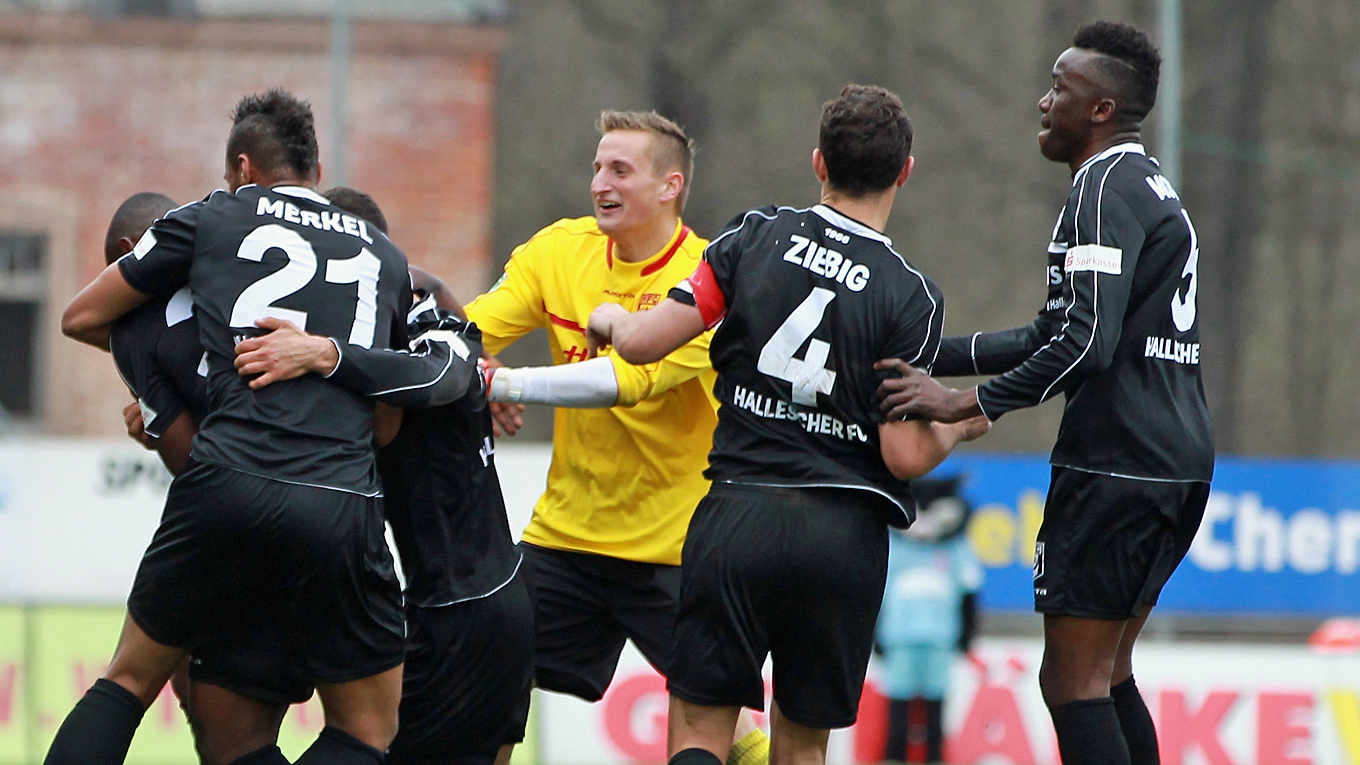 3. Liga Halle will Serie gegen BVB II ausbauen DFB Deutscher