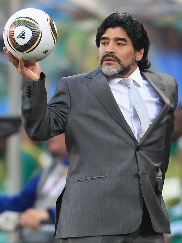Maradona nicht länger Nationaltrainer Argentiniens DFB Deutscher
