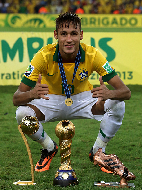 Goldener Ball Neymar bester ConfedCupSpieler DFB Deutscher FußballBund e.V.