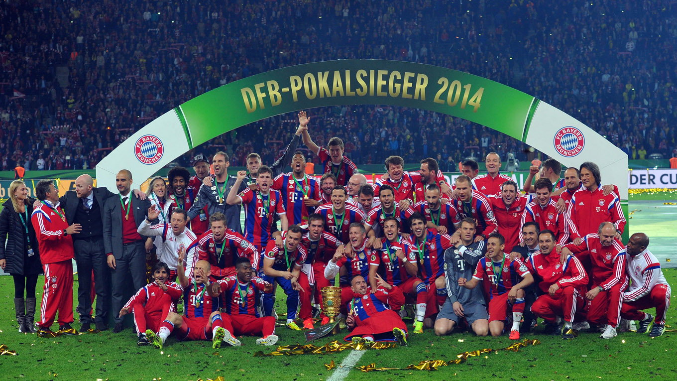 Die Statistiken zum DFBPokalfinale 2014 DFB Deutscher Fußball