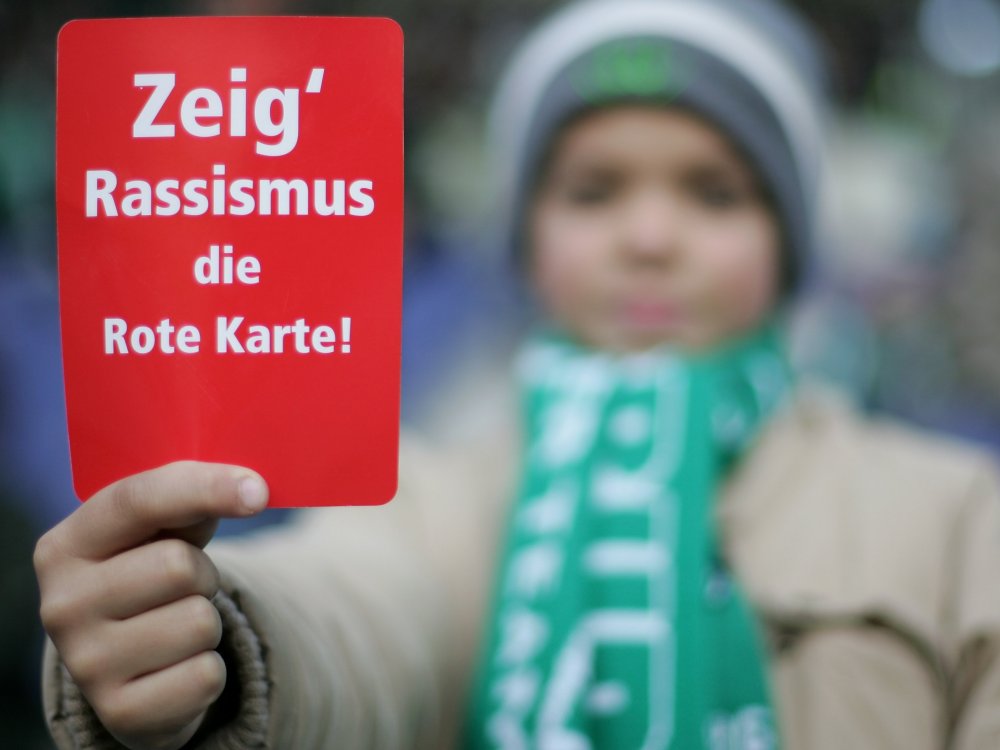 Der BFV gemeinsam mit dem FC Bayern München gegen Rassismus DFB