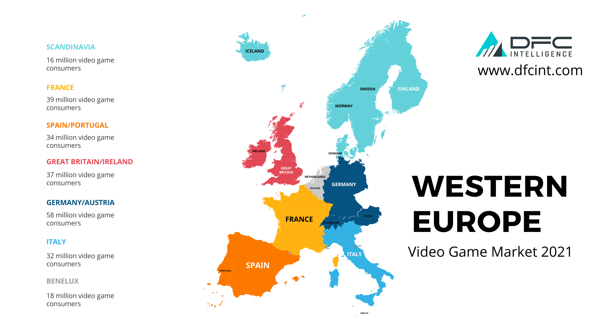 Western European Video Game Market 2021 DFC Intelligence