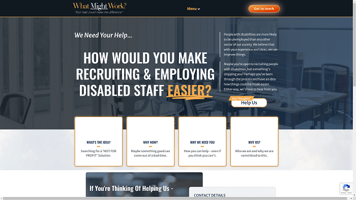 Disabilities (Our Not For Profit Arm) - DF Human - Recruiting In