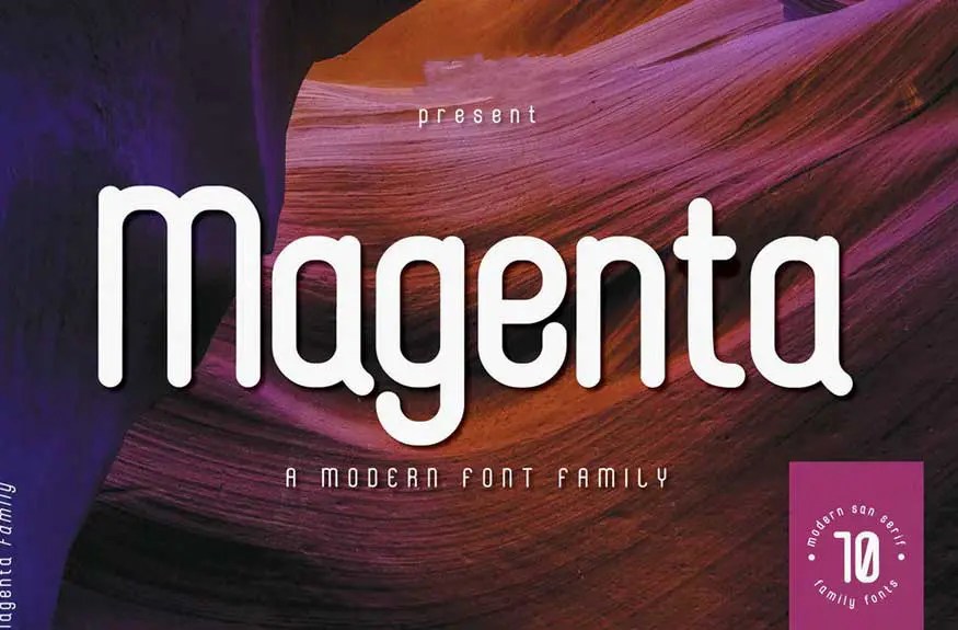 Magenta Font Dfonts
