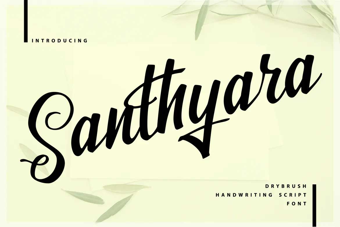 Santhyara Font Dfonts