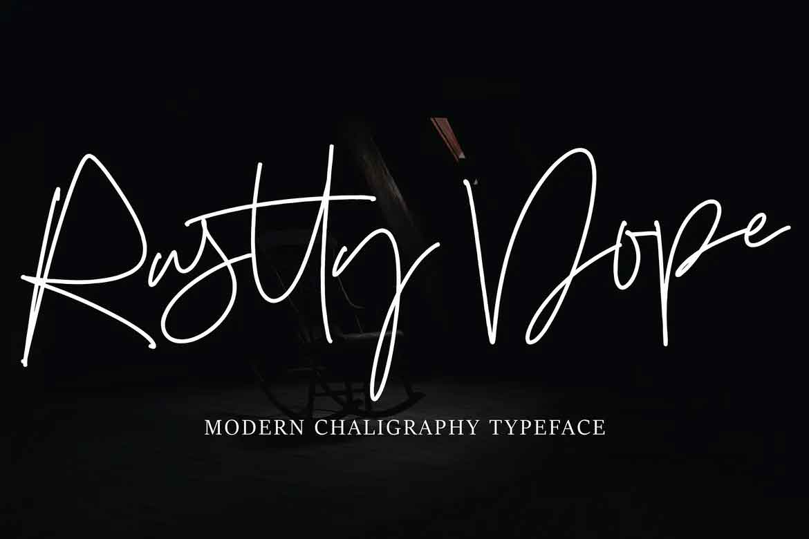 Rustty Dope Font Dfonts