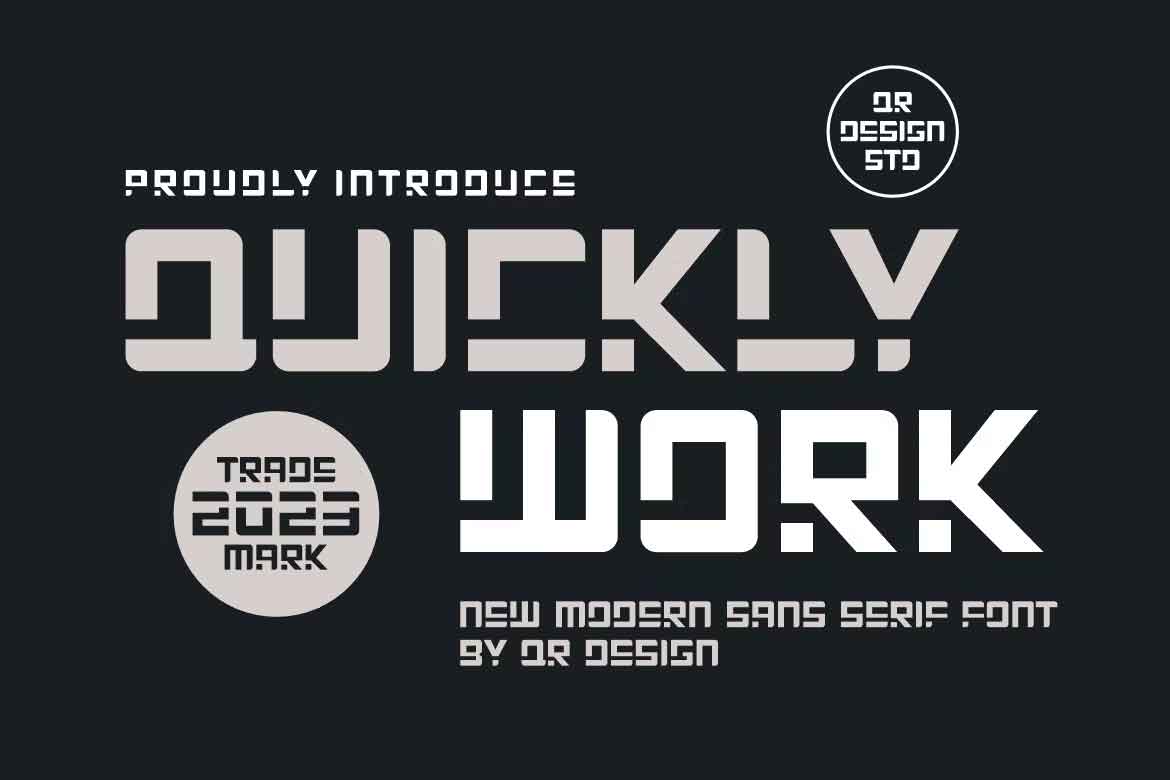 Quickly Work Font Dfonts