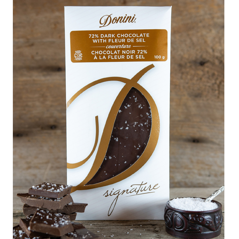 Signature Dark Chocolate Fleur de Sel Bar Dieleman Fundraising Sales