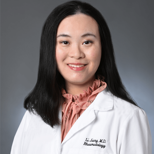 Li Jiang, M.D. Rheumatology Associates DIAGNOSIS & TREATMENT
