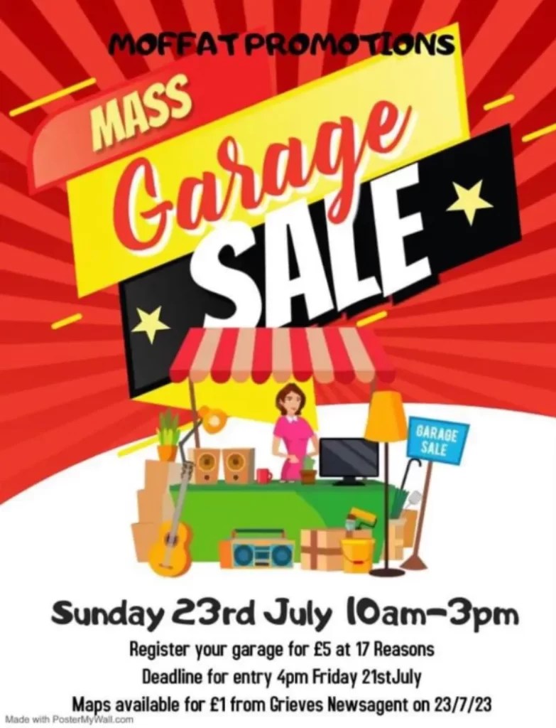 Moffat Mass Garage Sale A Community Extravaganza DGWGO