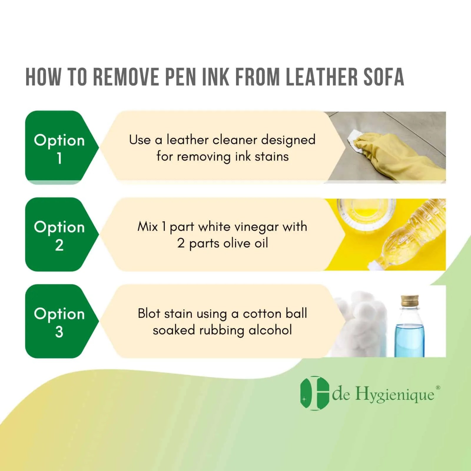 3 Ways To Remove Pen Ink From Leather Sofa De Hygienique