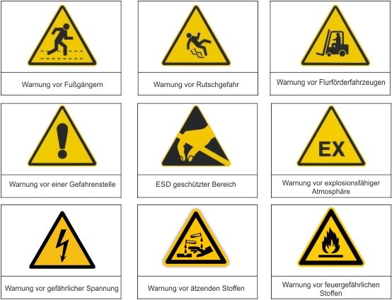 dhfocus Bodenmarkierungen,selbstklebende Verbotszeichen