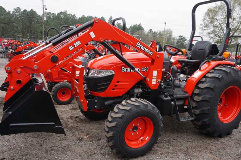 New Branson 48HP Tractor Dixie Horse & Mule Co