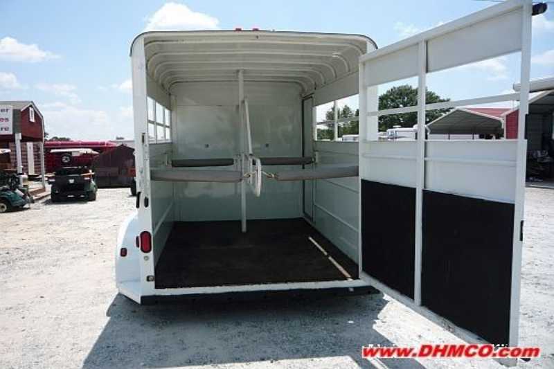 Used 2 Horse S&H Horse Trailer Gooseneck Horse Trailer Dixie Horse