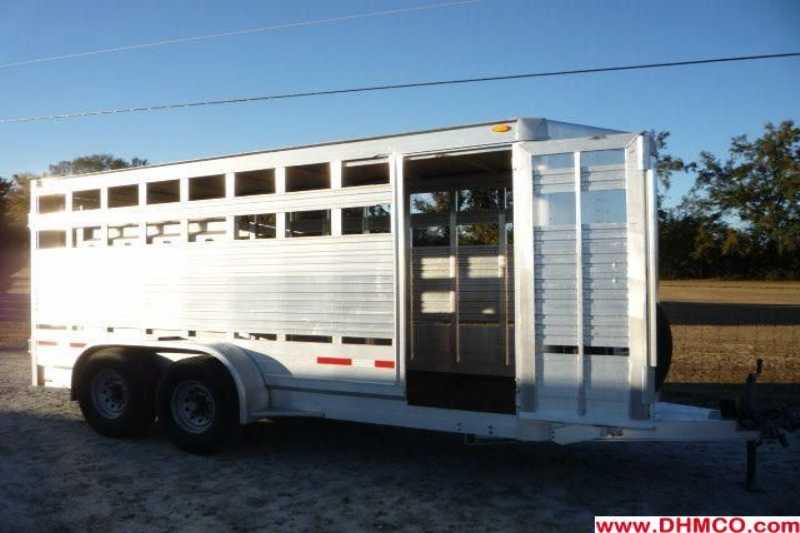 Eby Horse Trailer For Sale Used 2008 Stock Bumper Pull Horse Trailer