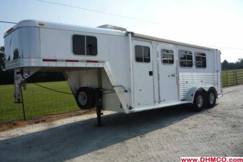 Featherlite Horse Trailer For Sale Used 2002 3 Horse Trailer with