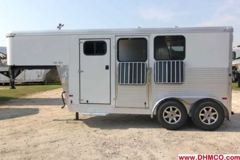 2 Horse Sundowner Horse Trailer Gooseneck Horse Trailer Dixie Horse