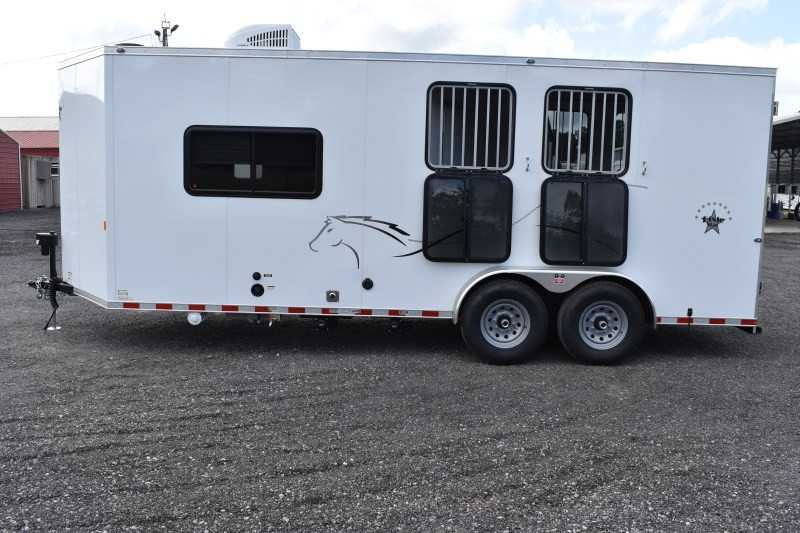 2019 Harmar Dixie Star 2 Horse Trailer with Living Quarters Dixie
