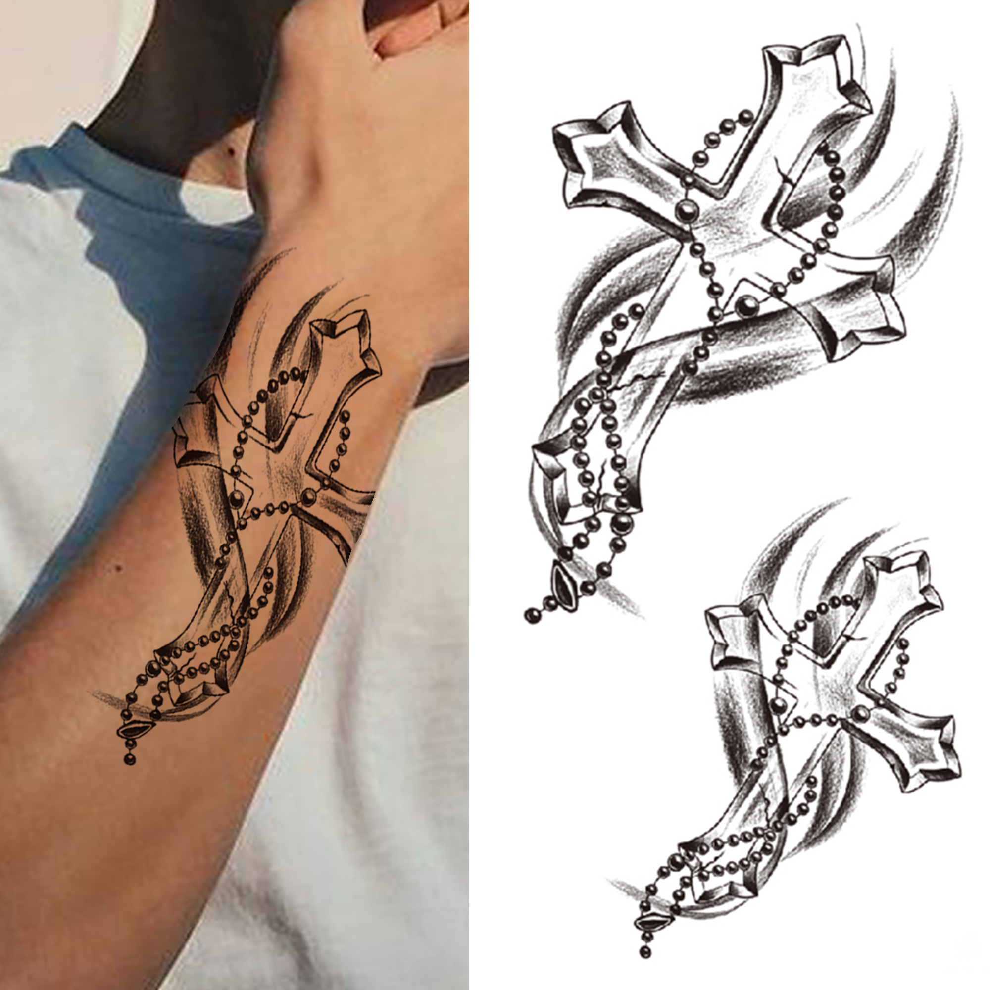 Acquistare Perfectionsblack Croce Tatuaggio Temporaneo Uomini Donne Adulto Realistico Lion Tiger Tatuaggi Adesivo Evil Devil Falso Tatuaggi Impermeabili Carta Economico | Consegna Veloce E Qualità | It.dhgate 2000_x_2000_jpg