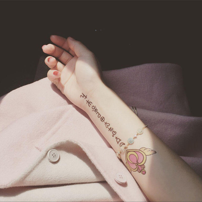 Acquistare Trasferimento Dellacqua Tattoo Sailor Moon Angel Heart Magic Bacchetta Snake Art Impermeabile Temporaneo Flash Tatto Fake Tatoo Uomo Donna Economico | Consegna Veloce E Qualità | It.dhgate 800_x_800_jpg