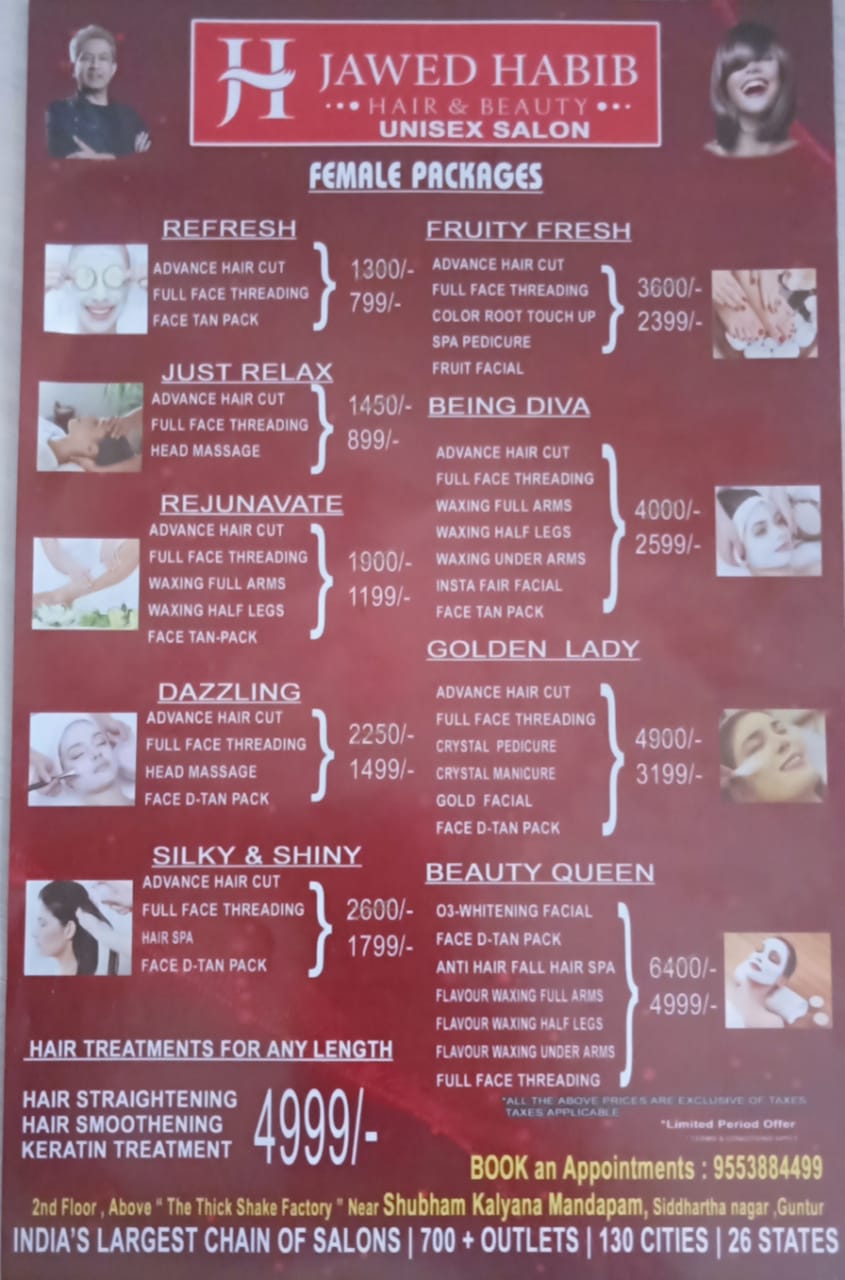Jawed Habib Xpreso Rate Card Nusagates