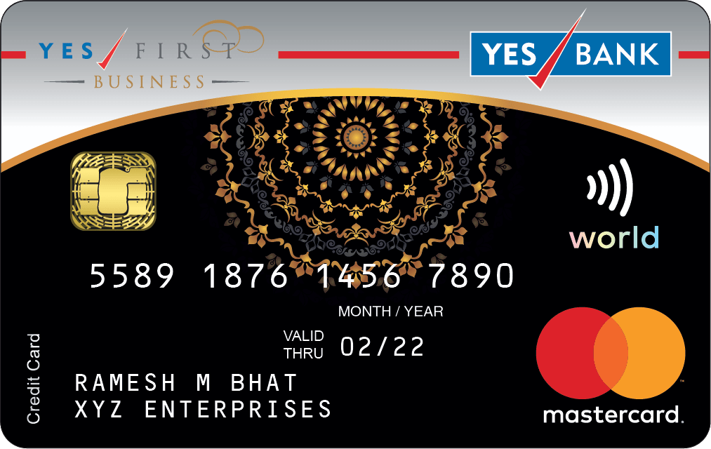YES FIRST BUSINESS Credit Card Best Offers Dialabank 2020
