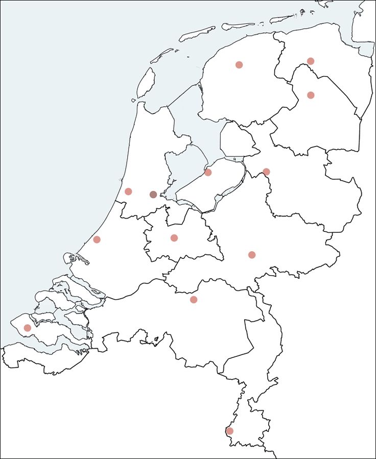 Lege Kaart Nederlandse Alle Nederlandse provincies • Dialogic