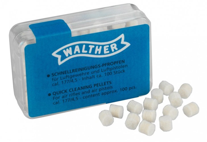 Walther Quick Cleaning Pellets, MAINTENANCE, SHOOTING ACCESSORIES