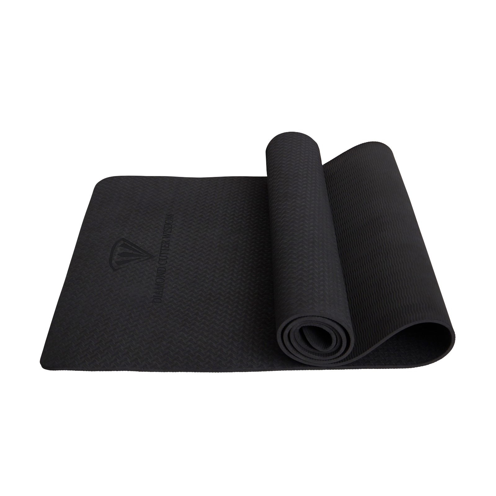 Yoga Mat (Black) LSize Diamond Cutter Wisdom