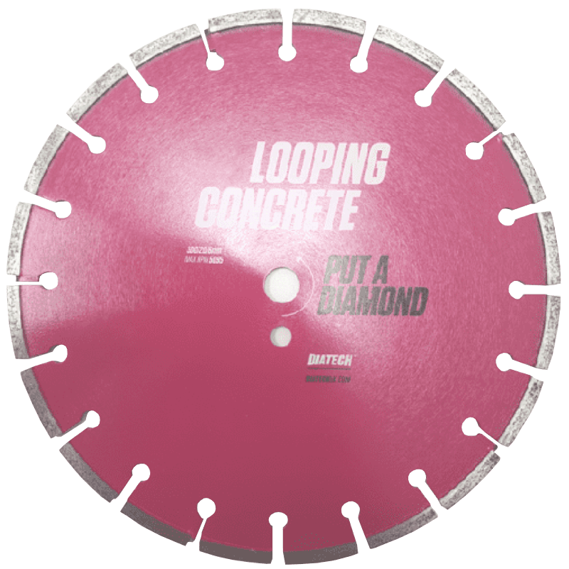 Looping Diamond Blade Concrete