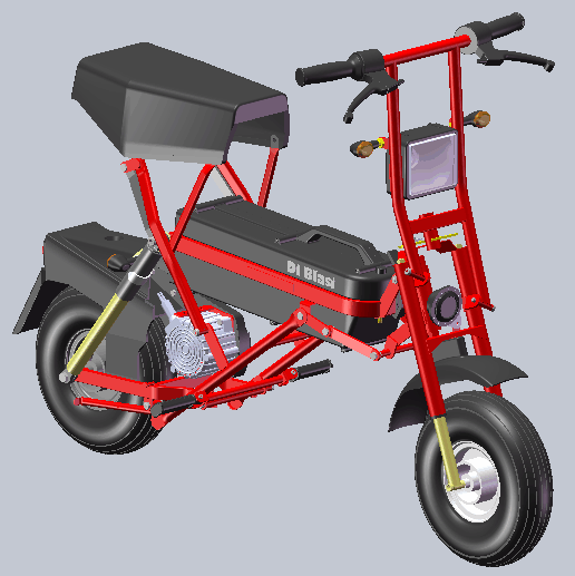 Cyclomoteurs pliants, Tricycles pliants et Vélos pliants DI BLASI Photos