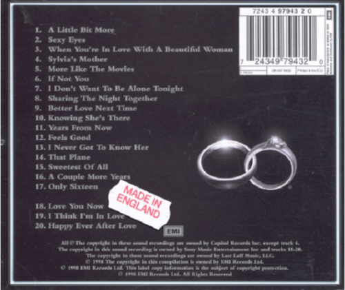 Dr. Hook Love Songs (1999)