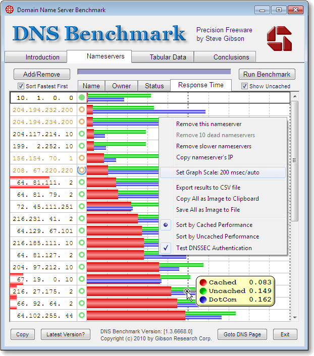 Descubra qual o melhor DNS para sua região Dicas 10